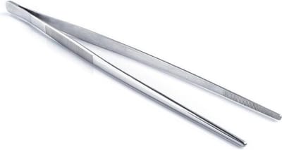 *** RVS keukenpincet - 21cm - perfect voor precisie koken - Borden opmaken - Chef Garneren - Keuken - van Heble® ***