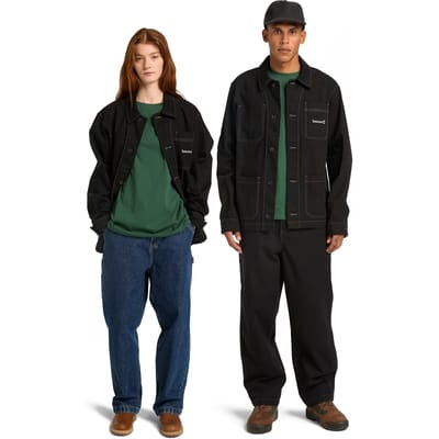 Timberland Unisex Chore Canvas Jacket Black Taglia: L | Giacche Outlet | Unisex | Nero