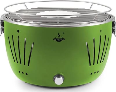 Fire Beam Kansas Tafelbarbecue Lotus, groen