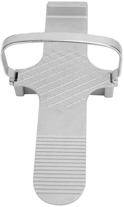 Gipsplaat Voetheffer - Paneel Lifter - Plaatsen van Platen - Duurzaam Aluminium - 30 x 125 x 3 cm - Grijs