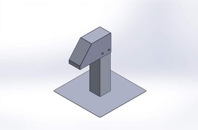 Dakdoorvoer - Kabeldoorvoer - Platte Daken - Waterdicht Gelast - 125x125 mm - Aluminium
