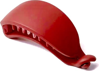 Emilie collection - haaraccessoire - haarklem - paardenstaart houder - rood