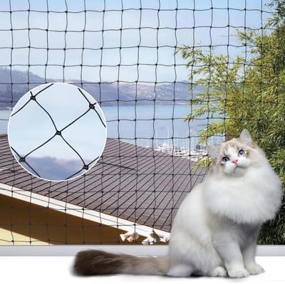 Veilige Balkon- en Raamnetten voor Katten - Bescherming, Dierenveiligheid en Buitenplezier