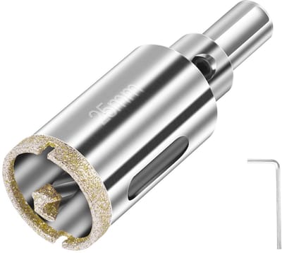 Diamantgatzaag 25 mm - Geschikt voor Glas, Tegels en Marmer