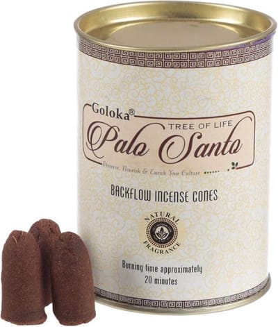Goloka Backflow Wierook Kegels Palo Santo