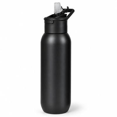 My Green Deal - RVS bidon zwart 580ml