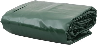 Dekzeil - Afdekzeil Tuinzeil - Bescherming Outdoor - Canvas met PVC coating - 4 x 8 m - Groen