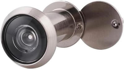 Deurspion met Privacy Scherm, 220° Hoek, Optisch Glas, Boorgat Diameter 16 mm, Verstelbare Lengte, Geschikt voor Deuren van 35-60 mm Dikte, Veiligheid, Privacy, Deuraccessoires