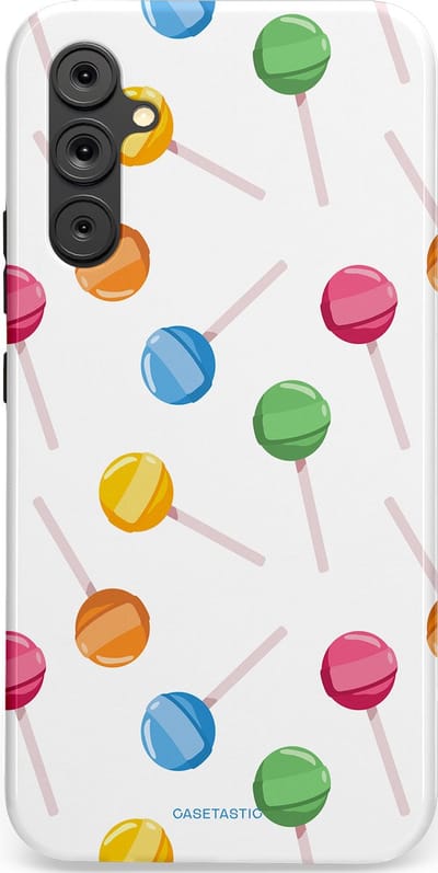 Casetastic Hoesje Geschikt voor Samsung A34 (5G) - Stijlvolle Beschermende Duo-layer Case - Lollybom