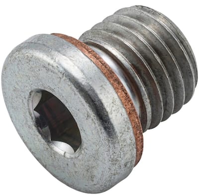 Wurth - Olieaftapplug met verzegeling - Olieaftapplug met verzegeling x 10 st Lengte 15.4 mm