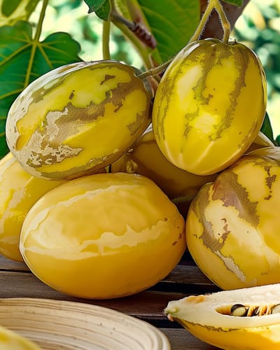 2 sets - Meloenpeer Zaden Solanum Muricatum Potplant