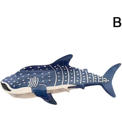 Nieuw Ontwerp Cartoon Marine Haarklemmen Schattige Blauwe Walvis Acetaat Haarklauw Haar Tiara Accessoires Vintage Sieraden Cadeaus gray