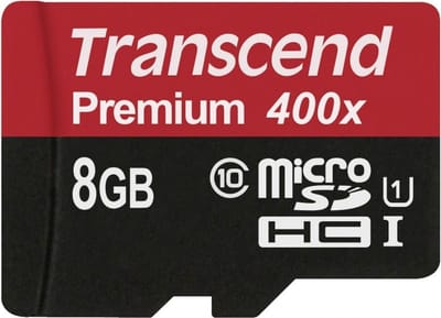 Transcend Premium microSDHC-kaart Industrial 8 GB Class 10, UHS-I