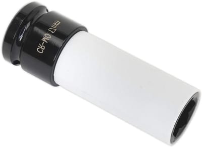 Dopsleutel - Ster Profiel - Wielbouten Losdraaien - Beschermhuls - 17mm - Chroom