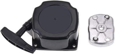 Terugloopstarter Grasmaaier - Trekstarter Bosmaaier - Tuinonderhoud Starten - Duurzame Kunststof - 13x8.5x4.2cm - Zwart