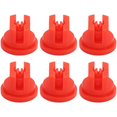 20 Stuks Platte Waaierspuitmond Uniforme Spuitverdeling 110 Graden Landbouwspuit Verstuivend Mondstuk Type 3 red