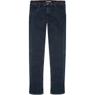 WRANGLER STRAIGHT BLUE BLACK REGULAR JEANS-HEREN