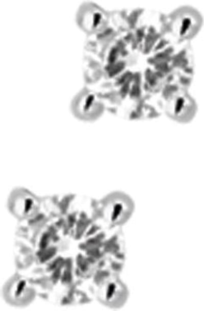 The Jewelry Collection Oorknoppen Diamant 0.20 Ct. - Witgoud