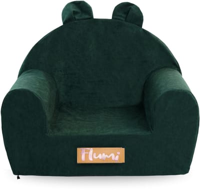Flumi Kinderfauteuil van schuim – Donkergroen