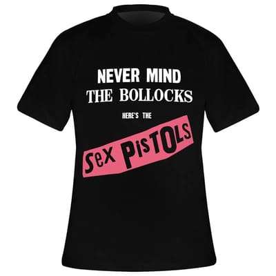 Sex Pistols - Never Mind The Bollocks Heren T-shirt - S - Zwart