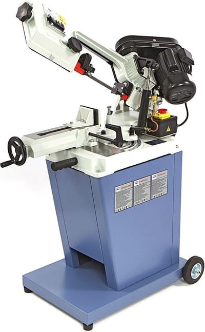 HBM 128 metaallintzaag 230V 550W, instelbare zaagsnelheid, zaagcapaciteit tot 128 mm, 85 kg