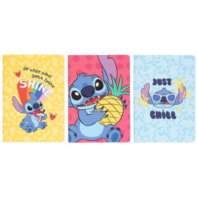 Lilo & Stitch - Disney Notebook - Tropical Stitch (Set van 3) - voor Geen - meerkleurig