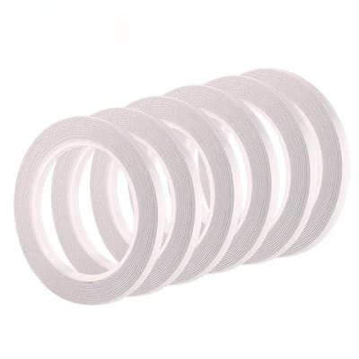 6 Rollen Dubbelzijdige Tape - Zelfklevende Tape voor Naaien, Knutselen en Handwerken, 6mm x 25 Meter per Rol