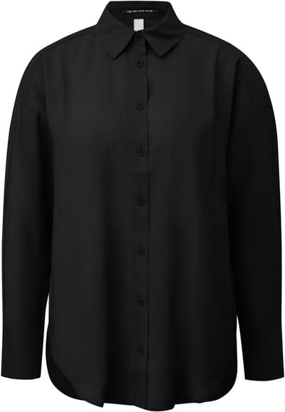 Vloeiende en soepele lange mouwen blouse voor dames QS