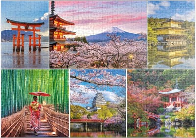 Legpuzzel Japan - Puzzel 1000 stukjes - Ontspannen Vrije Tijd - Hoge Resolutie Print - 1000 Stukjes - Multicolor
