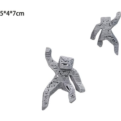 3D Geprint Project Hail Mary Grace Rocky Figuur Pennenhouder Verzamelfiguur Bureauornament Decoratie Cadeau gray