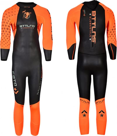 BTTLNS schoolslag wetsuit - zwempak - wetsuit - openwater wetsuit - wetsuit lange mouw heren - Ceto 1.0 - XS