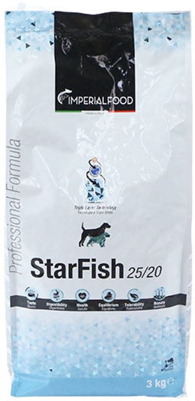 StarFish (25/20) | voor gevoelige honden | SuperPremium | 3KG