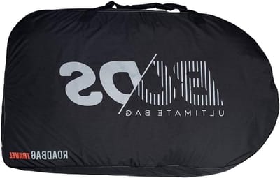 Fietstransporthoes - Reistas Racefiets - Fiets Vervoeren - Achterwiel Blijft Zitten - 150 x 85 x 25 cm - Zwart