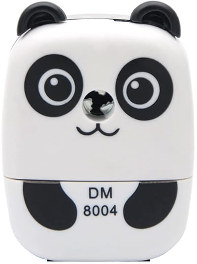 Dailygoody - Handmatige Puntenslijper - Schattige Schoolbenodigdheden - Dierlijke Vorm - Panda - Voor Kinderen - Desktop Puntenslijper