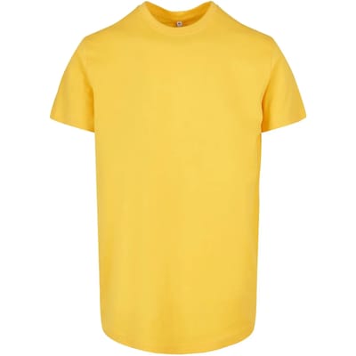 Build your Brand Basic Round Neck T-Shirt BYBB010 - TAXI YELLOW - XS