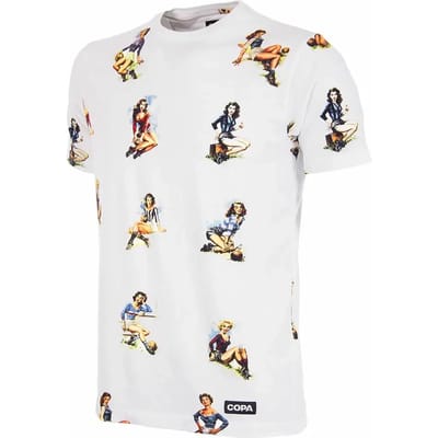 COPA - Calcio Donna T-shirt - Heren - Wit - S