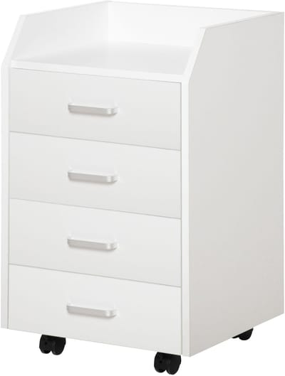 Vinsetto Archiefkast - Spaanplaat - 40x36x65cm - Wit