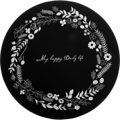 Dailygoods- Inductieplaatbescherming 24 cm - Kookplaatbeschermer - Antislip - Hittebestendig - Duurzaam - Bescherming tegen krassen en morsen