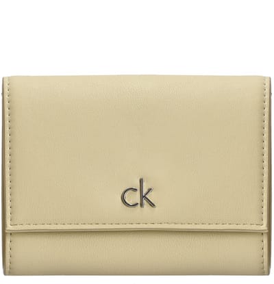 Calvin Klein RE-Lock Medium Trifold - Portemonnee 3cc 13 cm (parsnip)