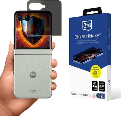 3Mk Zijdematte Privacy Gehard Glas Beschermfolie Voor Motorola Razr 60