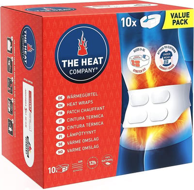 Lichaamswarmer Set van 10: Extra Warmte voor 12 Uur - Direct Klaar voor Gebruik