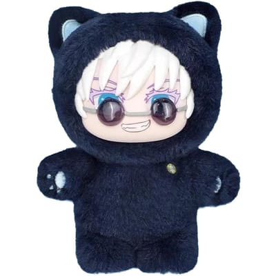 Nouvelle Boîte Aveugle Jujutsu Kaisen Modèle de Personnage Anime Série Chat en Peluche Satoru Suguru Shoko Toji Cadeau Décoratif pour Enfants
