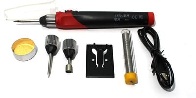 Rodac R-SOL030 Li-Ion Oplaadbare soldeerbout incl. accessoires in koffer - 50V