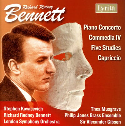 Stephen Kovacevich, London Symphony Orchestra, Philip Jones Brass Ensemble, London Symphony Orchestra, Alexander Gibson - Bennett: Piano Concerto, Commedia IV, Five Studies, Capriccio (CD)
