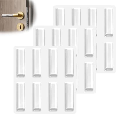 Solidchoice - 24 Stuks Zelfklevende Rubber Buffers 35 x 10 mm