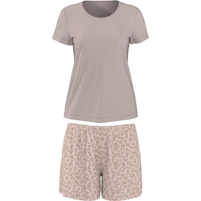 ESMARA Korte dames pyjama (Roze, XS (32/34))