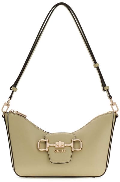GUESS schoudertas Janie Convertible Shoulder Bag Sage kaki