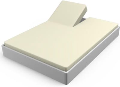 Briljant Home Hoeslaken Jersey Split 140x200/210/220 - Ecru