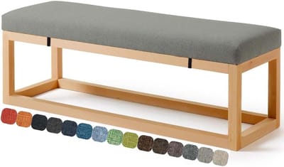 Zitkussen bank 80/90/150/120cm，2/3 Seater Sofa Tuinbank Kussen，Keukenmeubilair Stoelkussens，Non Slip Lounge Tuinbank Pad，voor Buiten/Binnen Patio Meubilair(D,200x55x3cm)