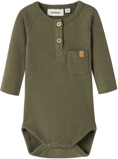 Lil' Atelier Baby Romper Biologisch katoen